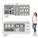 Ver imagem 3 de Cozinha Compacta 5 Peças com Balcão Para Cooktop Espresso Móveis