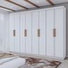 Guarda-roupa Casal Aurora 8 Portas 4 Gavetas - Panorama Móveis - 1