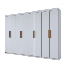 Guarda-roupa Casal Aurora 8 Portas 4 Gavetas - Panorama Móveis - 3