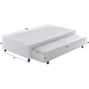 Ver imagem 2 de Base Box Solteiro Auxiliar Somiê Ecoflex