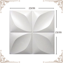 Ver imagem 6 de Kit com 100 Placas 3d de Pvc – Revestimento de Parede Decorativo 25 Cm para Ambientes Modernos