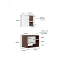 Ver imagem 4 de Conjunto Gabinete Armário para Banheiro França Completo com Cuba e Torneira