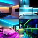 Ver imagem 5 de Fita Led Cob Roxo 10w 360 Led’s 12v Ip44 5 Metros