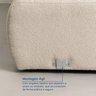 Sofá Modular Sumiê 100cm Direito Orla CabeCasa MadeiraOriginals - 8