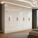 Ver imagem 1 de Guarda Roupa Casal 8 Portas 4 Gavetas Paris Espresso Móveis