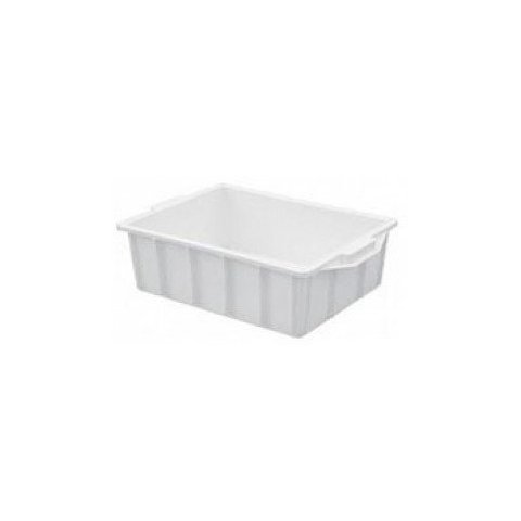 Caixa Plastica 28l sem Tampa Branco