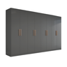 Guarda Roupa Casal 8 Portas 4 Gavetas Paris Espresso Móveis - 2