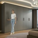 Ver mais imagens de Guarda Roupa Casal 8 Portas 4 Gavetas Paris Espresso Móveis