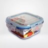 Pote Vidro Hermético Trava Mais Forno Micro-ondas e Freezer 520ml - Quality House - 4