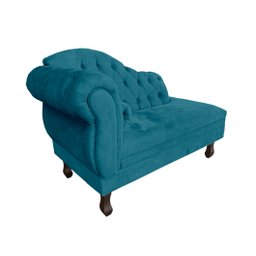 Mini Sofá Divã Decorativo Baby para Salas e Recepção:azul-royal - 3
