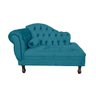 Mini Sofá Divã Decorativo Baby para Salas e Recepção:azul-royal - 1