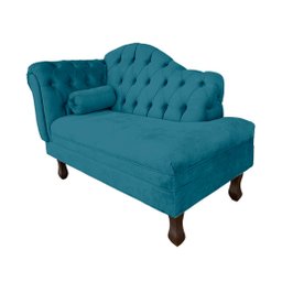 Mini Sofá Divã Decorativo Baby para Salas e Recepção:azul-royal - 2