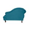 Mini Sofá Divã Decorativo Baby para Salas e Recepção:azul-royal - 4