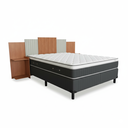 Ver imagem 6 de Cabeceira Torino Casal Queen 100% MDF Ajustável 2 Mesas de Cabeceiras Integrados - Nature/Offwhite
