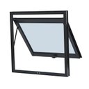 Ver imagem 2 de Janela de Aluminio Maxim-ar 60x60cm Sem Grade e com Vidro Liso Ultra Ramassol