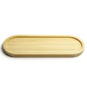 Ver imagem 1 de 12 Travessas de Bambu Petisqueira 33x12cm Bandeja Uz Servir Decorar Gamela