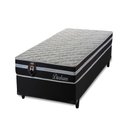 Ver imagem 3 de Cama Box Solteiro c/ Molas Ensacadas Durham Preto 88x188x60