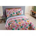 Ver imagem 4 de Kit Cobre Leito Amore Casal Queen 3 Peças Percal 200 Fios 100% Algodão - Estampa Amore