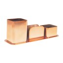 Ver imagem 1 de Porta Canetas Treco Lápis para Escritório Clips Lembrete Rose Gold Dello