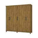 Ver imagem 1 de Guarda Roupa R22 6 Portas 2 Gavetas sem Espelho com Pés Carioca Móveis
