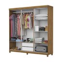 Ver imagem 4 de Guarda Roupa R22 6 Portas 2 Gavetas sem Espelho com Pés Carioca Móveis