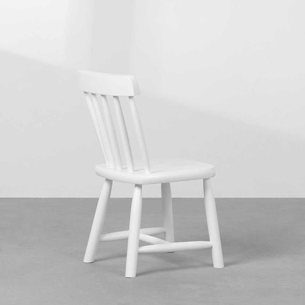 Cadeira Mia Infantil – Branco - 4