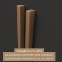 Ver mais imagens de Guarda Roupa Casal 8 Portas 4 Gavetas com Pés Paris Espresso Móveis