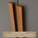 Ver mais imagens de Guarda Roupa Casal 8 Portas 4 Gavetas com Pés Paris Espresso Móveis