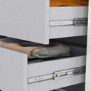 Ver imagem 7 de Guarda Roupa Casal 8 Portas 4 Gavetas com Pés Paris Espresso Móveis