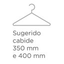 Ver mais imagens de Guarda Roupa Casal 8 Portas 4 Gavetas com Pés Paris Espresso Móveis