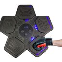 Ver imagem 1 de Maquina de Boxe Saco Pancada Soco Interativo 5 Modos Inteligente Som Bater Anti Estresse Parede Trei