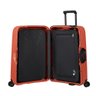 Mala Grande Magnum Eco Samsonite Polipropileno Cadeado Tsa 4 Rodas Duplas Giro 360 Laranja G - 4