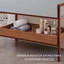 Ver imagem 7 de Gabinete para Banheiro com Cuba Hana Espresso Móveis Verde/Pistache