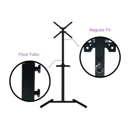 Pedestal Tv 14 a 75 Suportaço Ped-01.2 - 3
