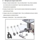 Ver mais imagens de Moedor Picador Elétrico Comercial Caf Boca 8 Bivolt 60 Hz 1/3 Cv P008221113