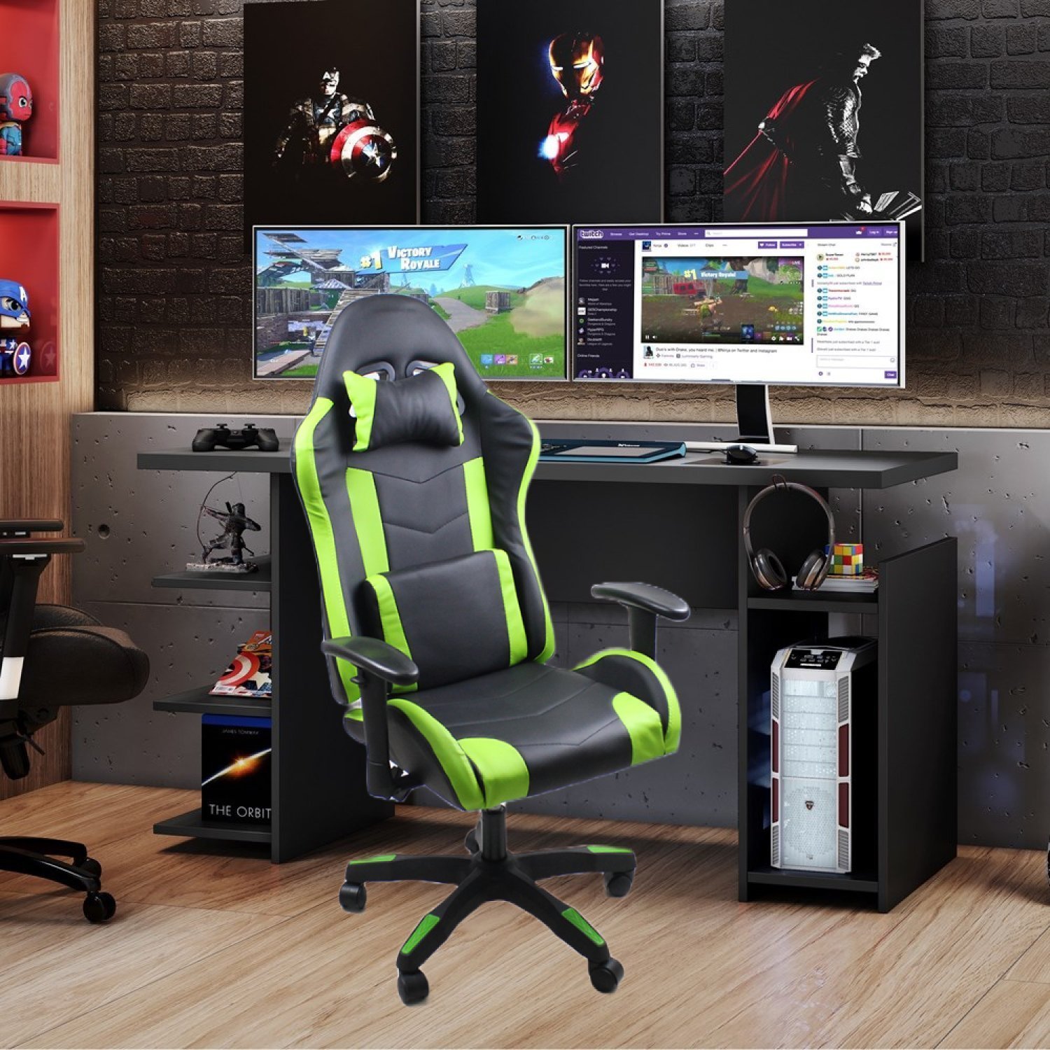 Cadeira Gamer Fun Ergonômica Reclinável Giratória Oficial WebShop - 3