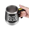 Caneca Misturadora Automática Stirring Mug 400ml Copo Elétrico Mixer Magnético - Preto - 3
