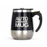 Caneca Misturadora Automática Stirring Mug 400ml Copo Elétrico Mixer Magnético - Preto - 1