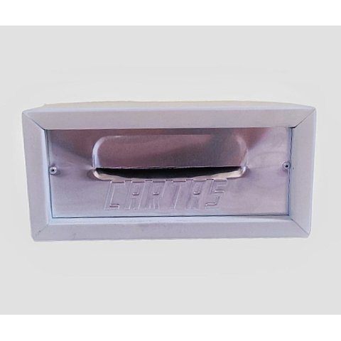 Caixa de correio, documentos, encomendas e carta portão correspondência ¹/2 tijolo embutir em pared