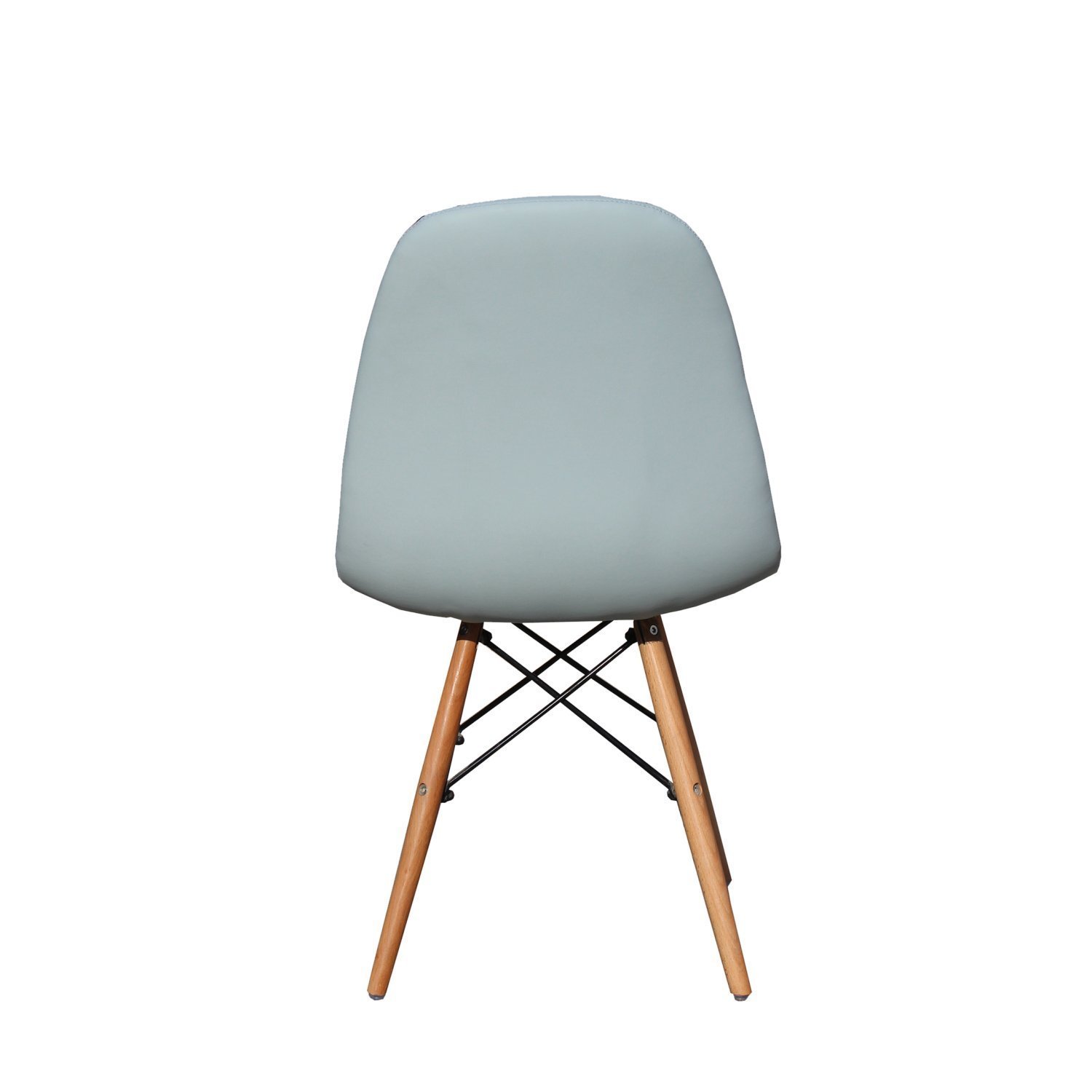 Kit 2 Cadeiras Eames Estofada em Couro Madrid  - 2