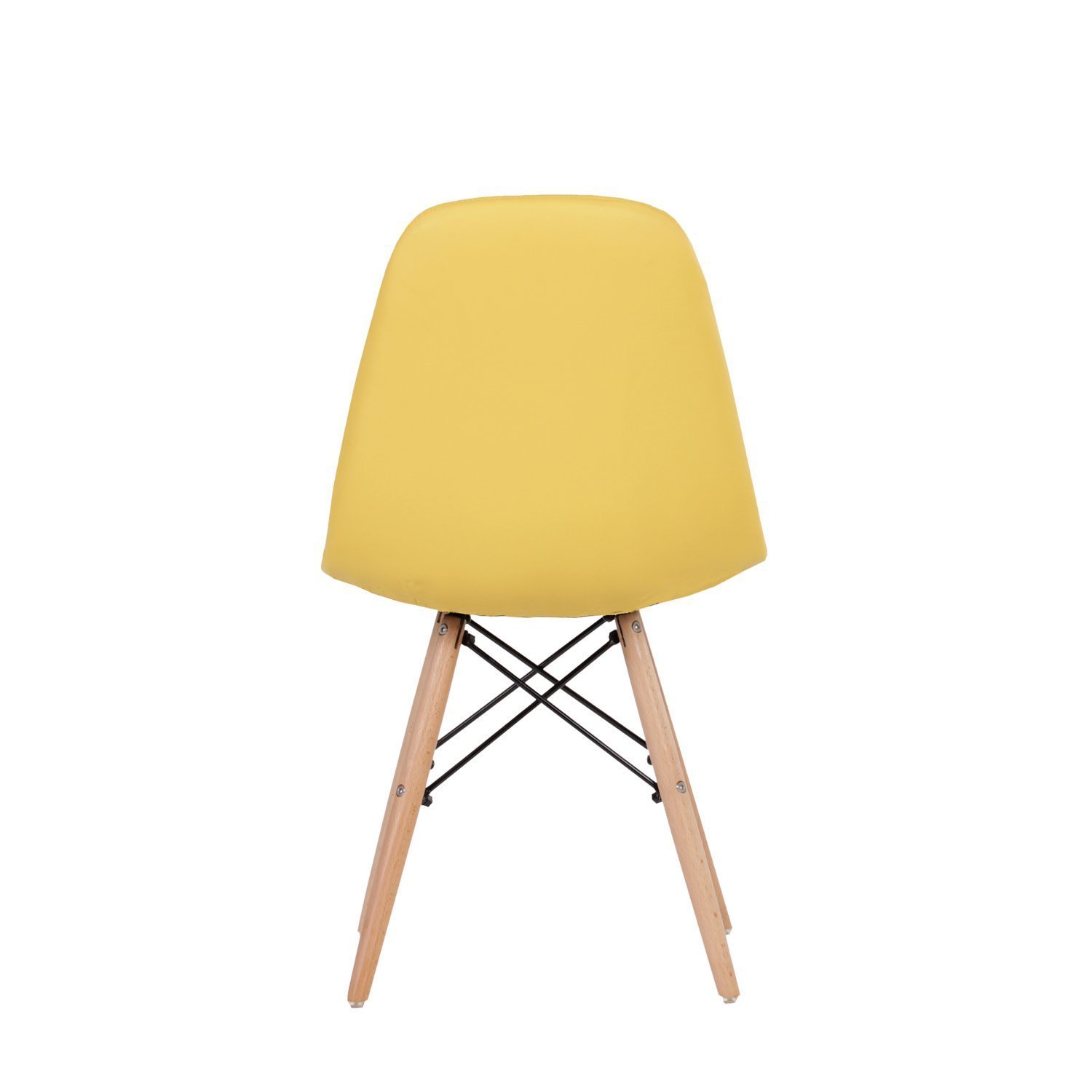Kit 4 Cadeiras Eames Estofada em Couro Madrid  - 2