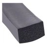 Perfil de Borracha Esponjoso Vedação Macio 25x38mm - 1m - 3
