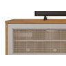 Rack Bancada NT 1175 Freijó com Off White - Notável - 3