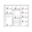 Ver imagem 6 de Guarda Roupa Casal com Espelho 3 Portas 4 Gavetas Astor  