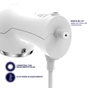 Ver imagem 5 de Chuveiro Ducha Eletrônica Potência 7500W/220V Branco / Cromado Banho Quente Durín