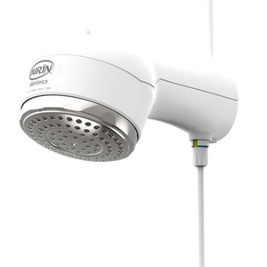 Chuveiro Ducha Eletrônica Potência 7500w/220v Branco / Cromado Durín