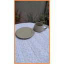 Ver imagem 2 de Xícara de Chá em Cerâmica com Pires Linha Sutil - Ateliê da Villa Púrpura