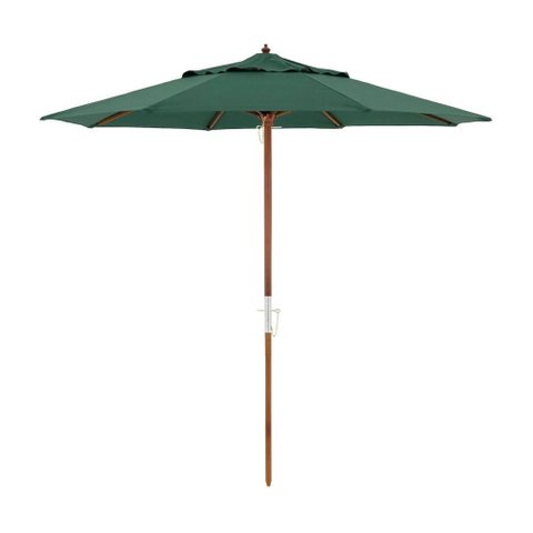 Ombrellone Poliéster Veranu Verde - 300 Cm - 69129