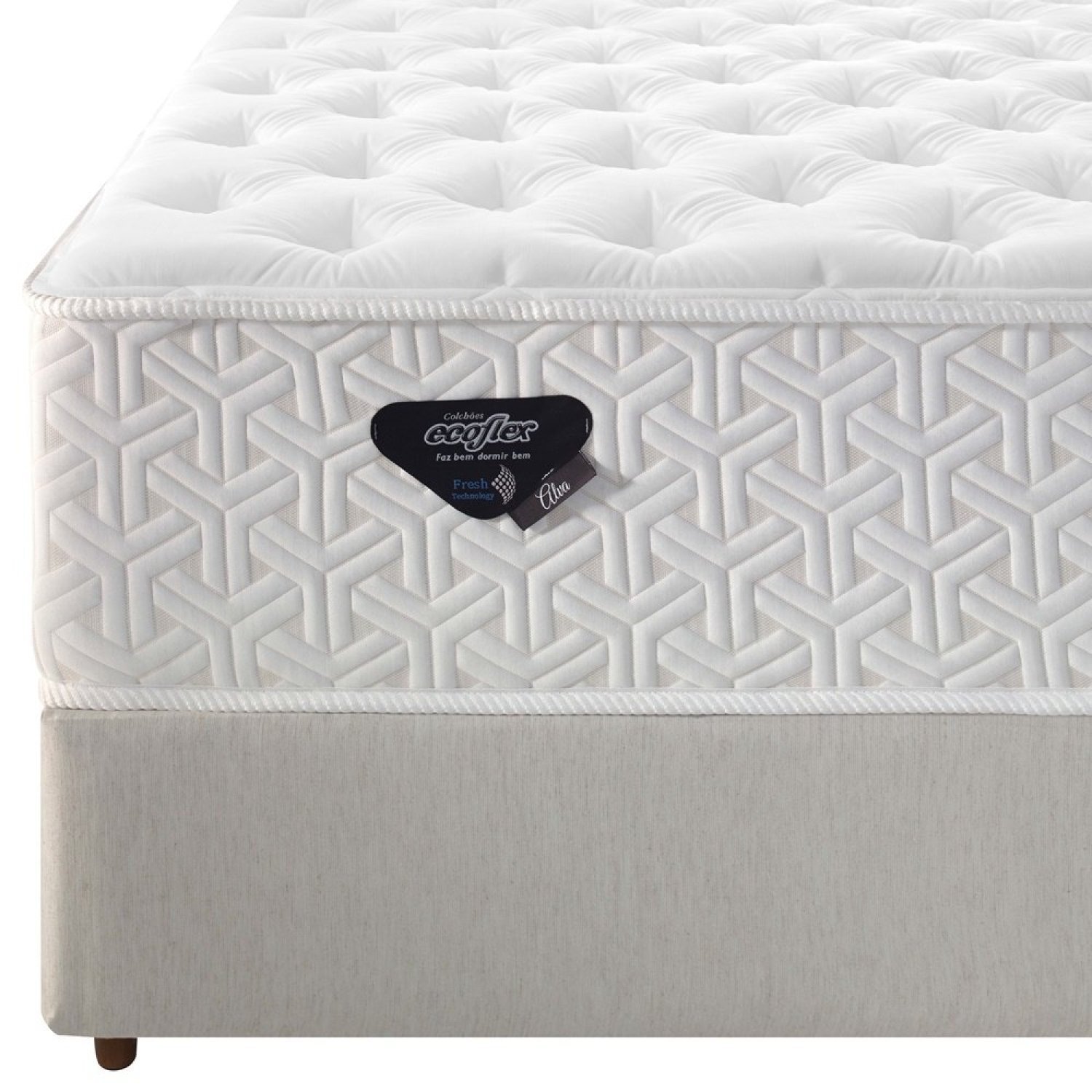 Colchão Queen Ecoflex Mola Ensacada Wide Alva  - 2
