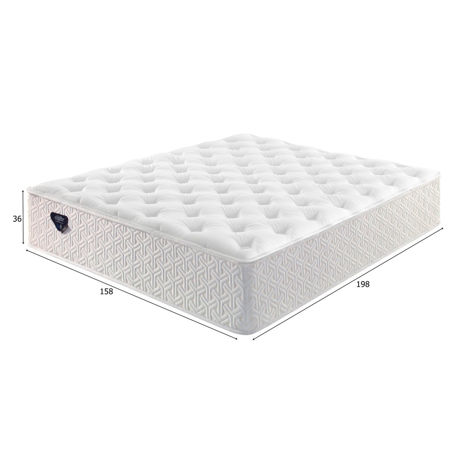 Colchão Queen Ecoflex Mola Ensacada Wide Alva  - 5